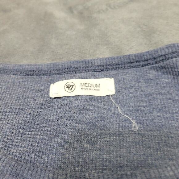 OKC Shirt Womens Medium NBA Basketball Oklahoma City Thunder Gray Long Lined Tee - Picture 4 of 12